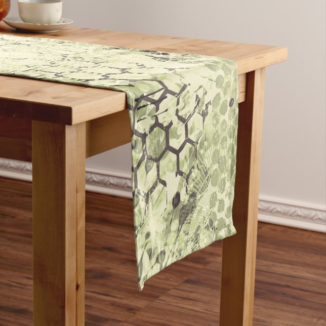 Sage Odyssey Short Table Runner (In Situ)