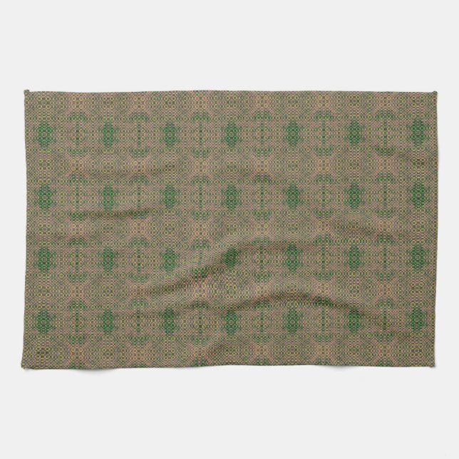 Sage Parlour Tea Towel (Horizontal)