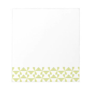Sage Pinwheels Notepad