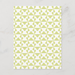 Sage Pinwheels Postcard