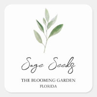 Sage Seeds label