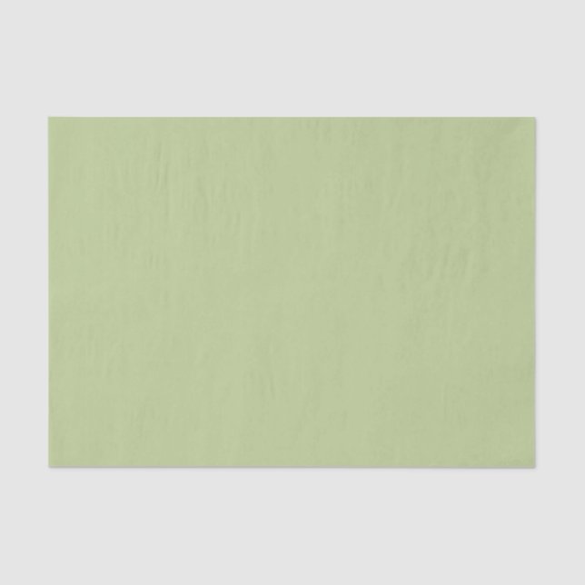 Sage Solid Colour Tissue Paper (Front)