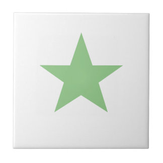 Sage Star Ceramic Tile