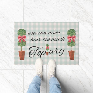 Sage Topiary Topiaries Doormat