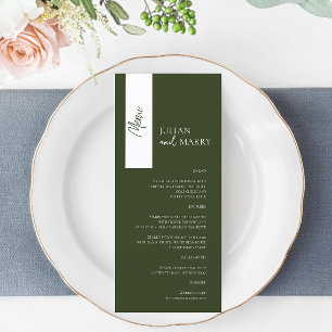 SAGE Whispers Soiree Menu