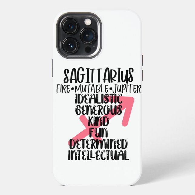 Sagettarius iPhone Case (Back)