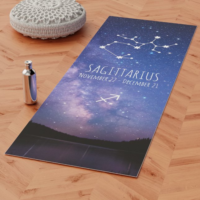 Saggitarius | Personalised Zodiac Astrology Yoga Mat (Creator Uploaded)