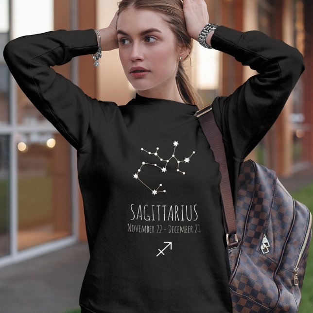 Saggitarius | Personalised Zodiac Constellation Sweatshirt (Creator Uploaded)