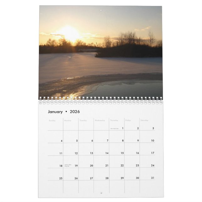Saginaw Forest 2014 Calendar (Jan 2026)