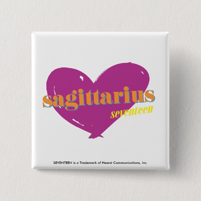 Sagittarius 2 15 cm square badge (Front)