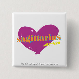 Sagittarius 2 15 cm square badge