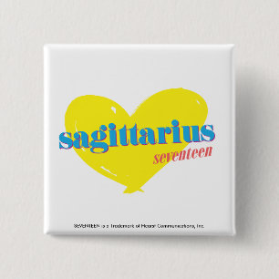 Sagittarius 3 15 cm square badge
