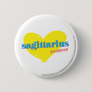 Sagittarius 3 6 cm round badge