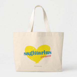 Sagittarius 3 large tote bag