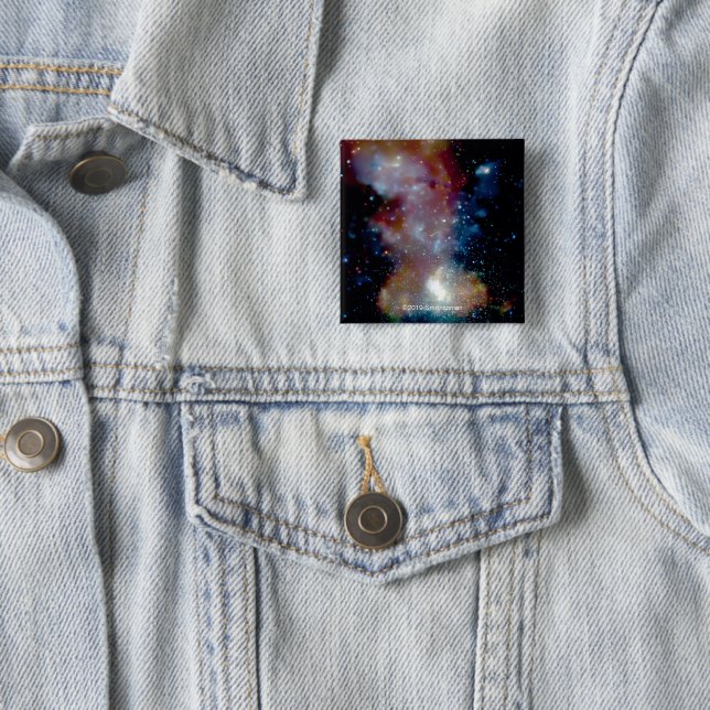 Sagittarius A 15 Cm Square Badge (In Situ)