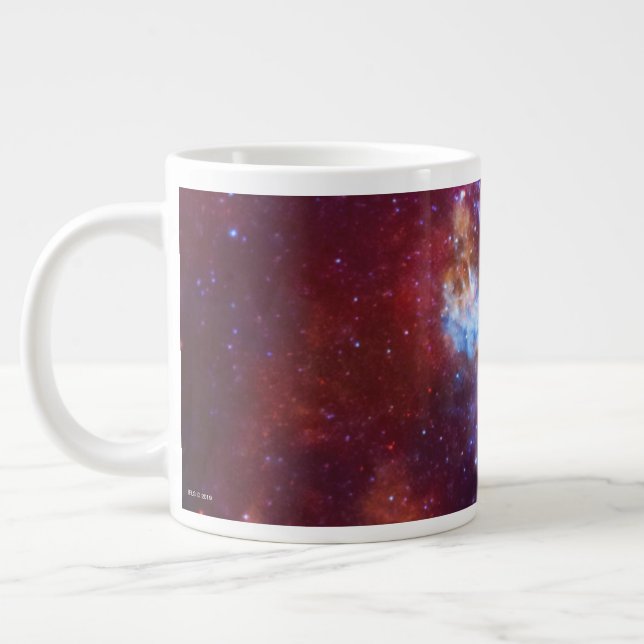 Sagittarius A Milky Way Galaxy Image Large Coffee Mug (Left)