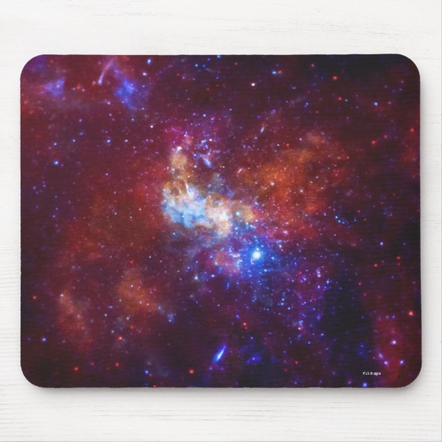 Sagittarius A Milky Way Galaxy Image Mouse Pad (Front)