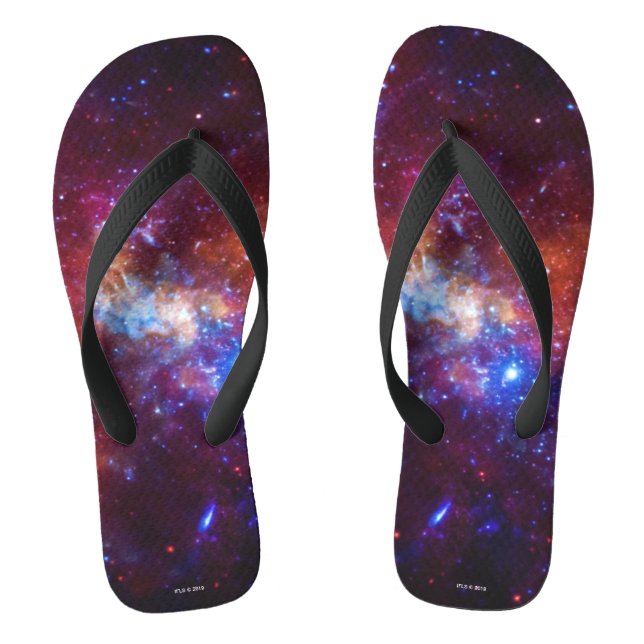 Sagittarius A Milky Way Galaxy Image Thongs (Footbed)