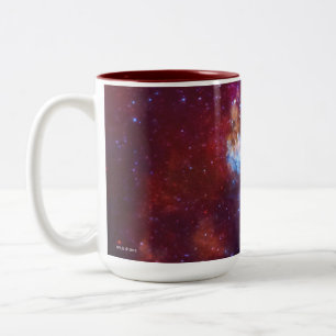 Sagittarius A Milky Way Galaxy Image Two-Tone Coffee Mug