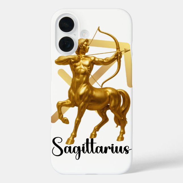 Sagittarius Apple iPhone Case (Back)