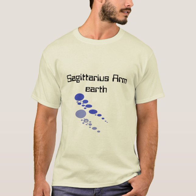 Sagittarius Arm Earth Mandela Effect T Shirt (Front)