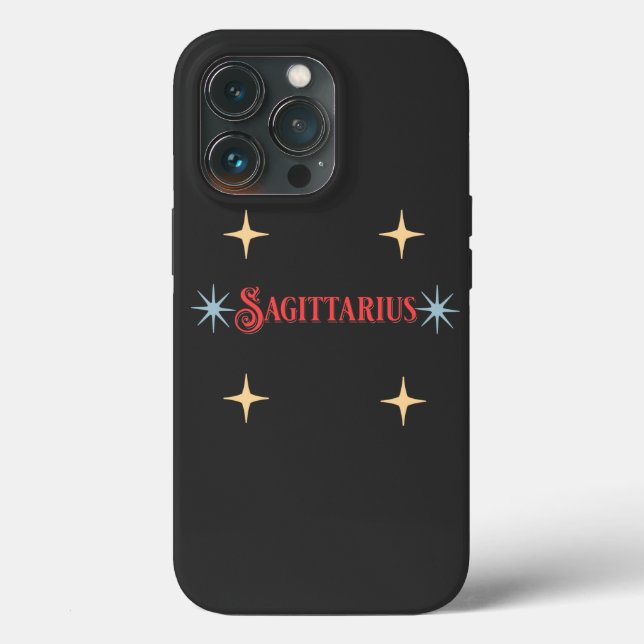 Sagittarius Astrological Sign Case-Mate iPhone Case (Back)