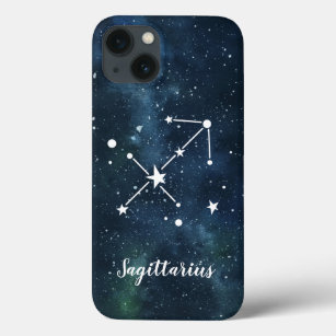 Sagittarius Astrological Zodiac Sign Constellation iPhone 13 Case