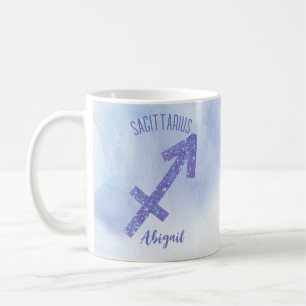 Sagittarius Astrology Sign Cute Personalised Coffee Mug