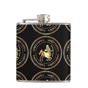 Sagittarius Astrology Zodiac d1 Flask 3