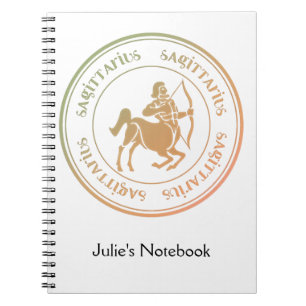 Sagittarius Astrology Zodiac d1 Notebook 1