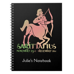 Sagittarius Astrology Zodiac d1 Notebook 2