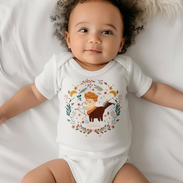 Sagittarius Baby - Adventurous Archer Zodiac Sign Bodysuit (Creator Uploaded)