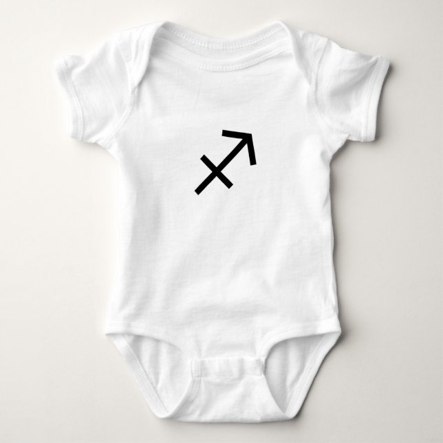 Sagittarius Baby Bodysuit (Front)