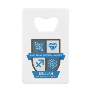 Sagittarius Birthday Crest™ December 1-21