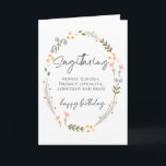 Sagittarius Birthday Zodiac Star Sign  Card<br><div class="desc">Sagittarius Birthday Zodiac Star Sign Personalised Card illustrated by international designer,  Kathrin Legg</div>