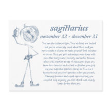 Sagittarius [ - BitchScope - ] Postcard