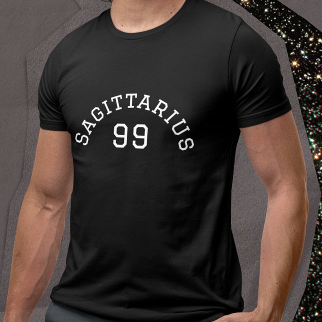 Sagittarius | Black Birthday T-Shirt (Creator Uploaded)