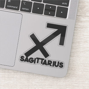 Sagittarius Bold Zodiac Sign Horoscope Custom Text