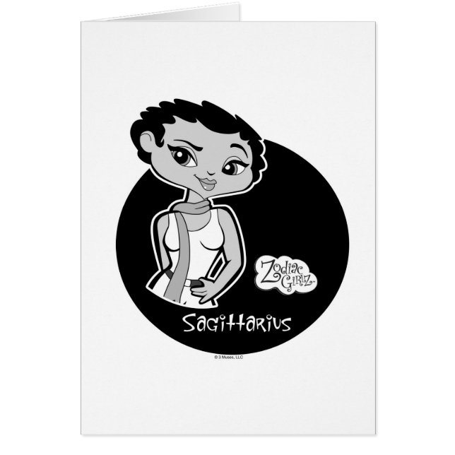 Sagittarius Card (Front)