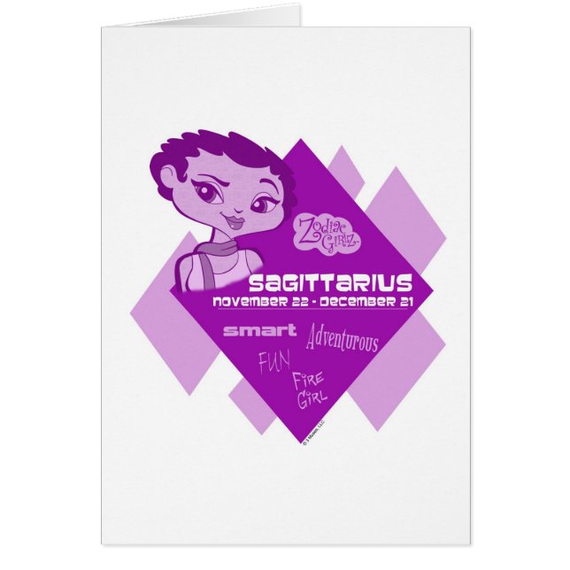 Sagittarius Card (Front)