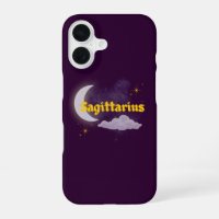 Sagittarius Celestial Moon Cloud Stars Astrology