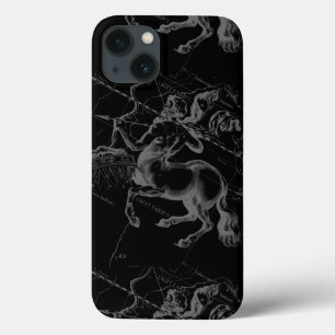 Sagittarius Constellation Classy Hevelius Engaving iPhone 13 Case