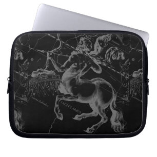 Sagittarius Constellation Classy Hevelius Engaving Laptop Sleeve