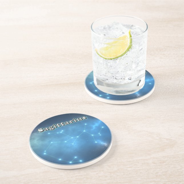 Sagittarius constellation coaster (Side)