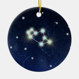 Sagittarius Constellation   Custom Name Ceramic Ornament