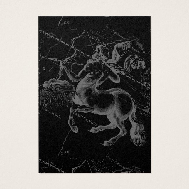 Sagittarius Constellation Hevelius1690 Nov22-Dec21 (Front)