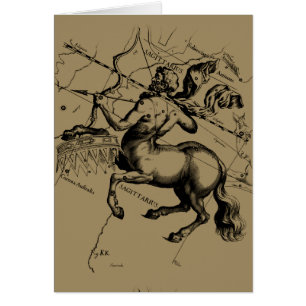 Sagittarius Constellation Hevelius 1690 Engraving