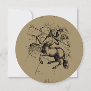 Sagittarius Constellation Hevelius 1690 Engraving