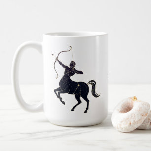 Sagittarius Constellation Line Art – Cosmic Zodiac Coffee Mug