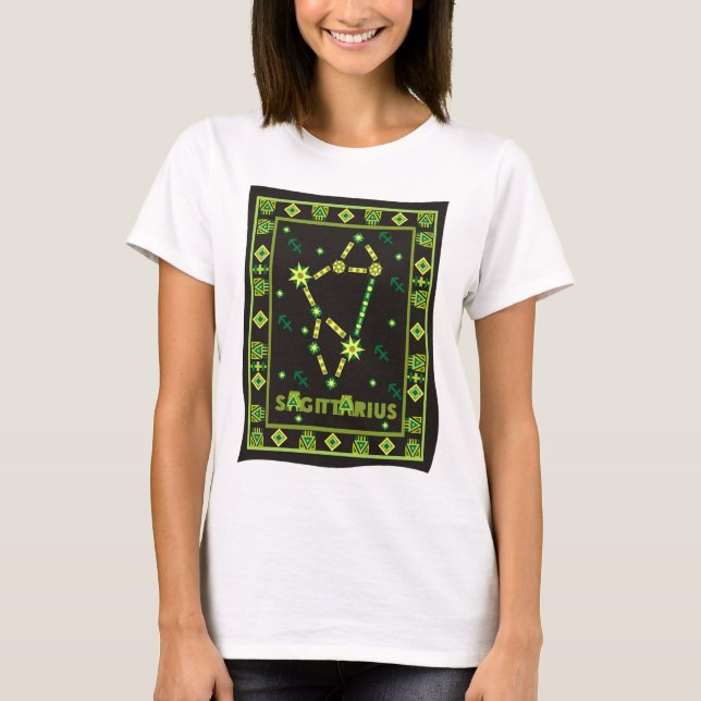 Sagittarius Constellation T-Shirt (Front)